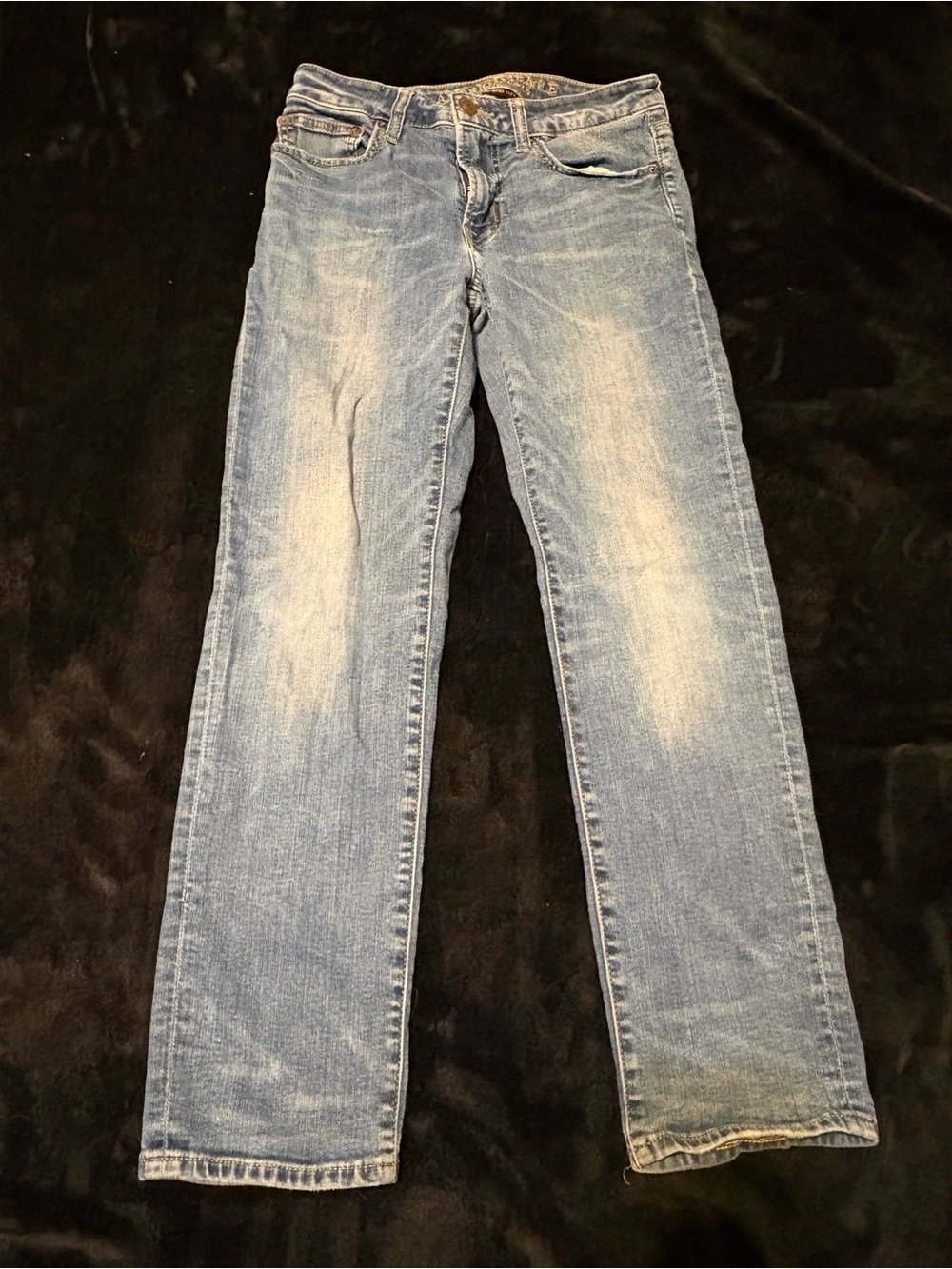 American Eagle Outfitters Men's Light Wash Slim Straight Jeans from 2010